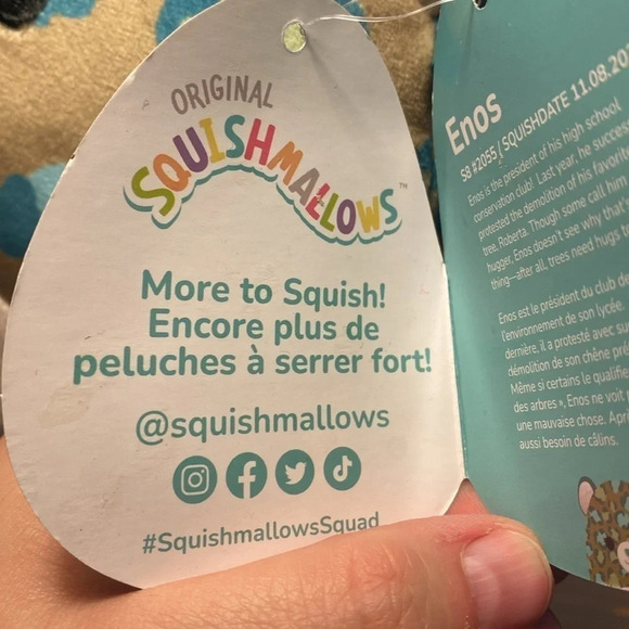 Squishmallows Enos the Leopard​ - Picture 5 of 6